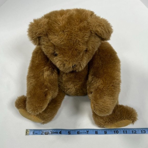 Classic Brown Stuffed Teddy Bear - Picture 9 of 11
